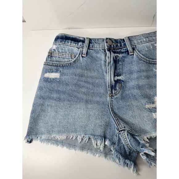Altar’d State Relaxed Denim Cutoff Shorts Light Wash Women’s Size M Excellent - Picture 4 of 9